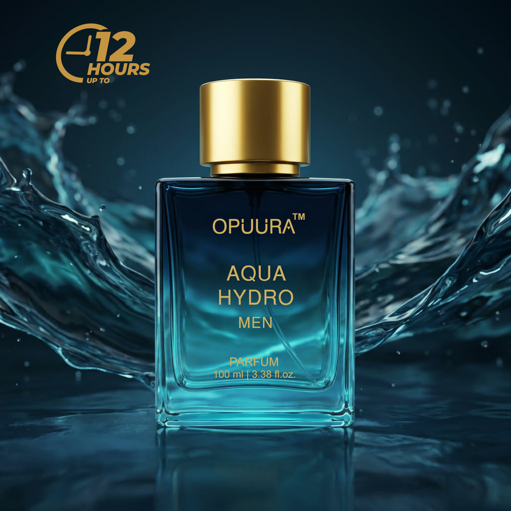 OPUURA Aqua Hydro Luxury Parfum For Men - 100ml Perfume | Premium Gift Box Included