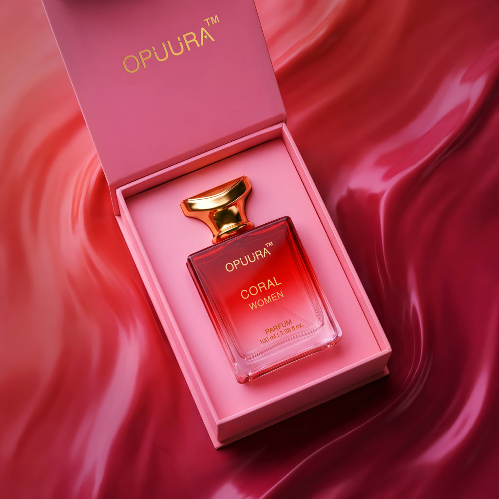 OPUURA Coral Luxury Parfum For Women - 100ml Perfume | Premium Gift Box Included