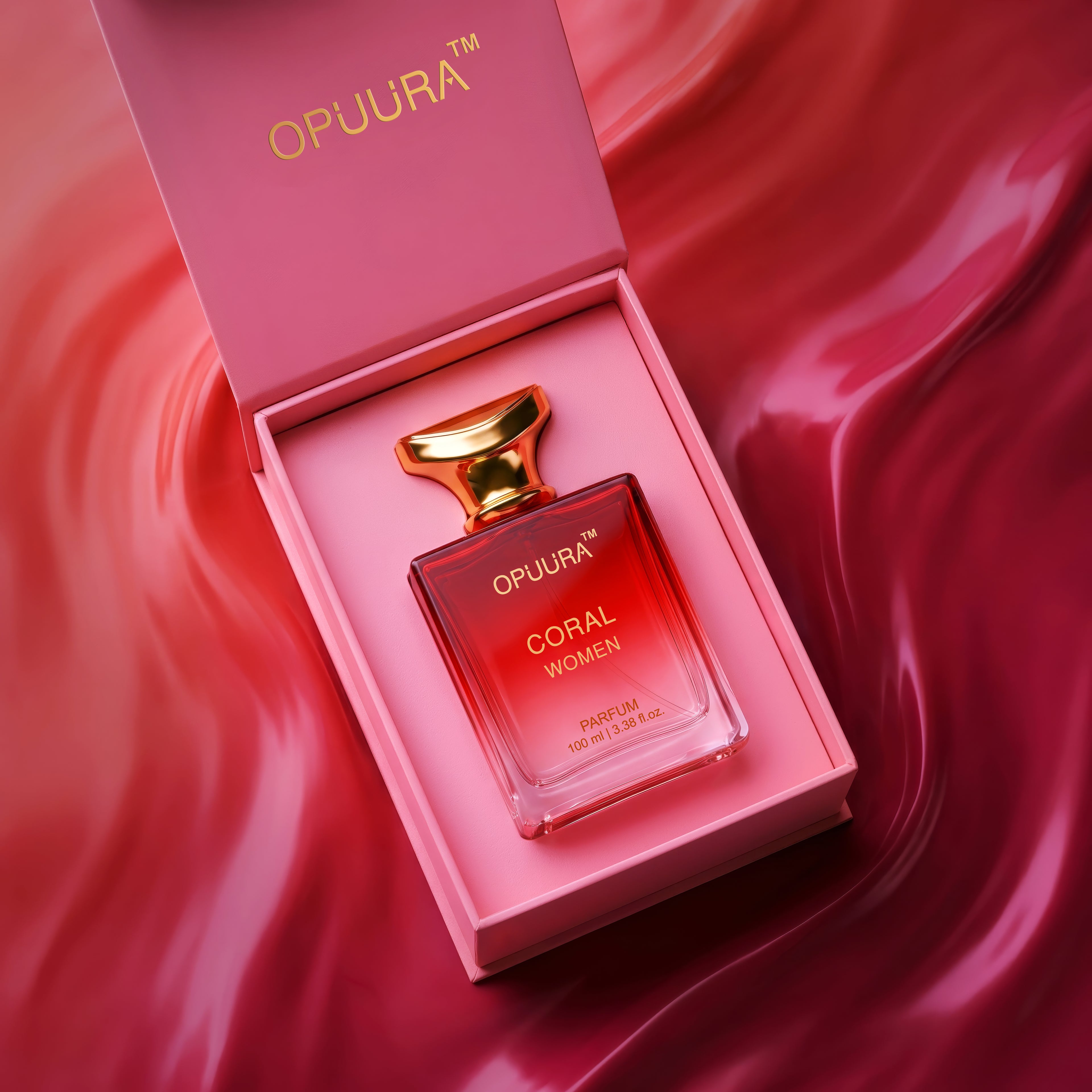OPUURA Coral Luxury Parfum For Women - 100ml Perfume | Premium Gift Box Included