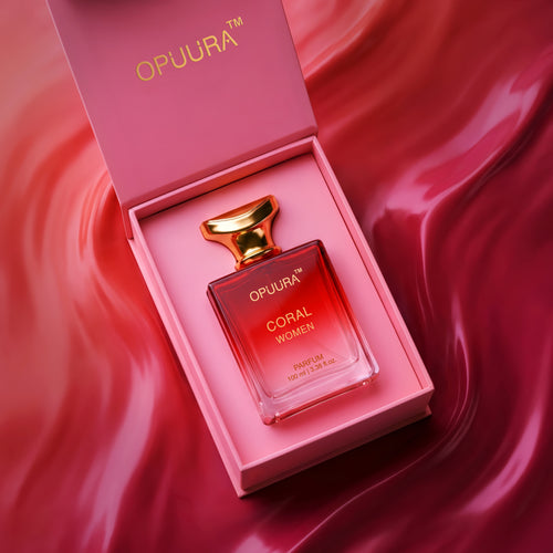 OPUURA Coral Luxury Parfum For Women - 100ml Perfume | Premium Gift Box Included