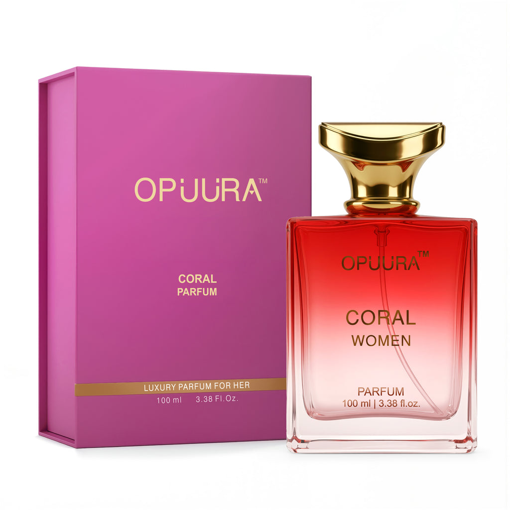 OPUURA Coral Luxury Parfum For Women - 100ml Perfume | Premium Gift Box Included