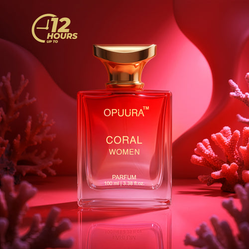 OPUURA Coral Luxury Parfum For Women - 100ml Perfume | Premium Gift Box Included