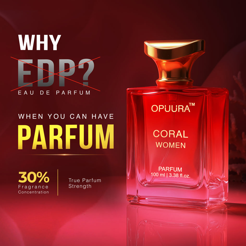 OPUURA Coral Luxury Parfum For Women - 100ml Perfume | Premium Gift Box Included