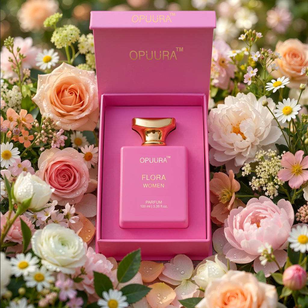 OPUURA Flora Luxury Parfum For Women - 100ml Perfume | Premium Gift Box Included