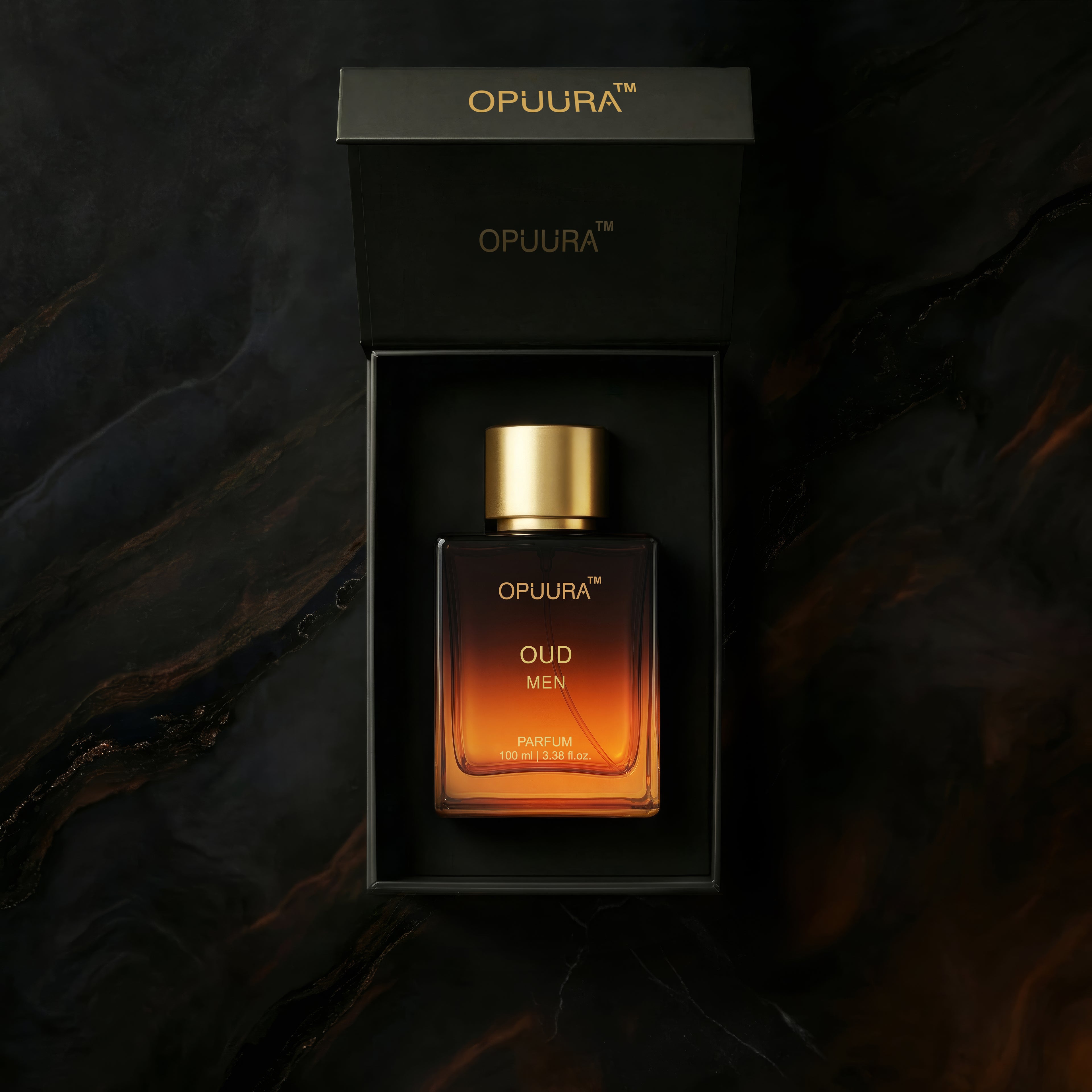 OPUURA Luxury Oud Parfum For Men - 100ml Perfume | Premium Gift Box Included