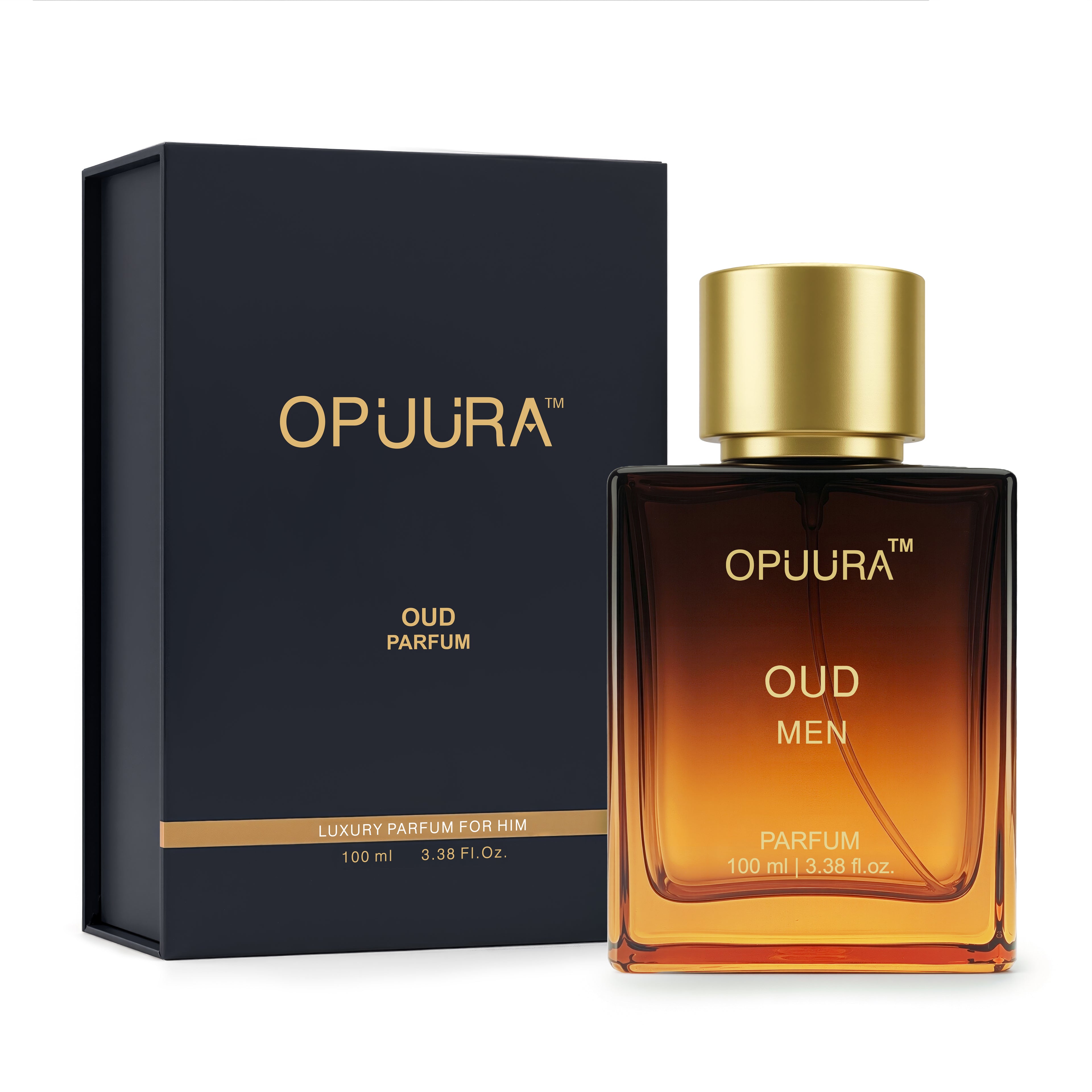 OPUURA Luxury Oud Parfum For Men - 100ml Perfume | Premium Gift Box Included