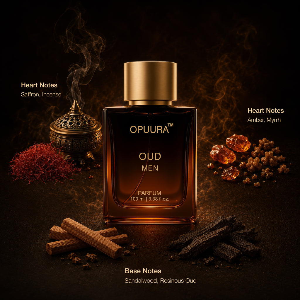 OPUURA Luxury Oud Parfum For Men - 100ml Perfume | Premium Gift Box Included